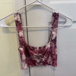 Urban Outfitters Out From Under Velvet Crop Top